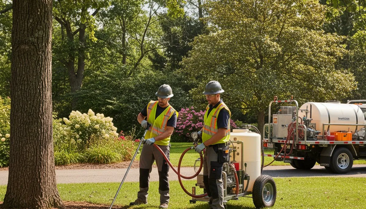 Tree fertilizing service in South Burlington, VT for healthier roots and stronger tree growth